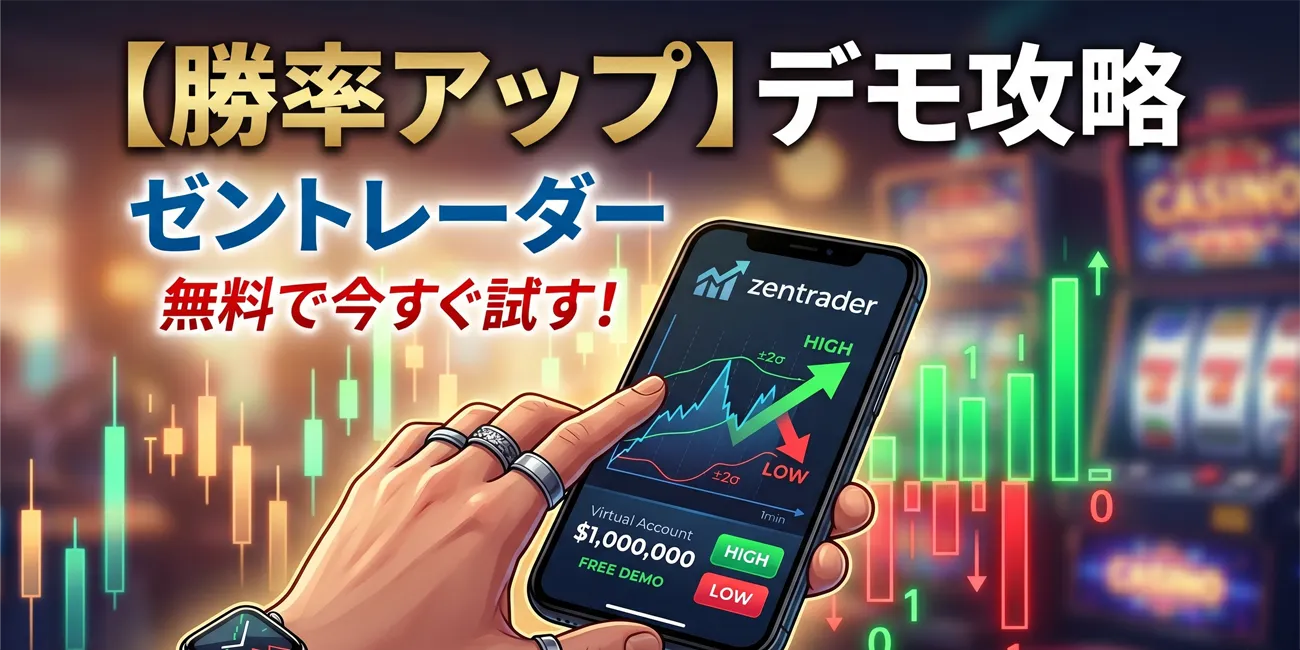 ゼントレーダーのデモで試すべき３つの必勝パターン
